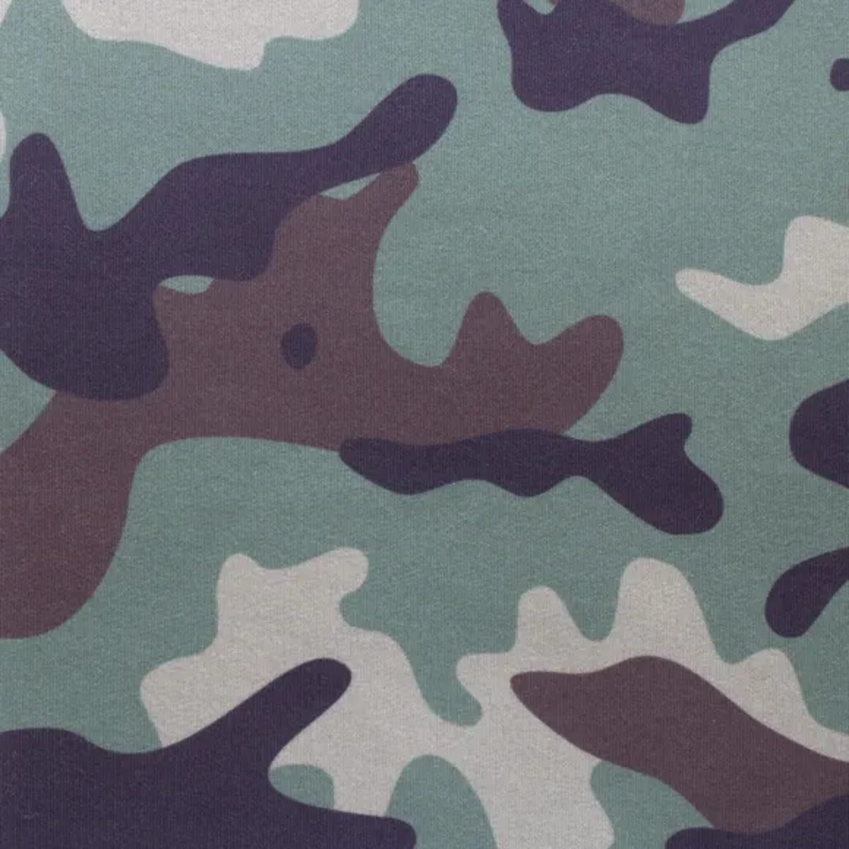 Algodón Perchado Camuflado