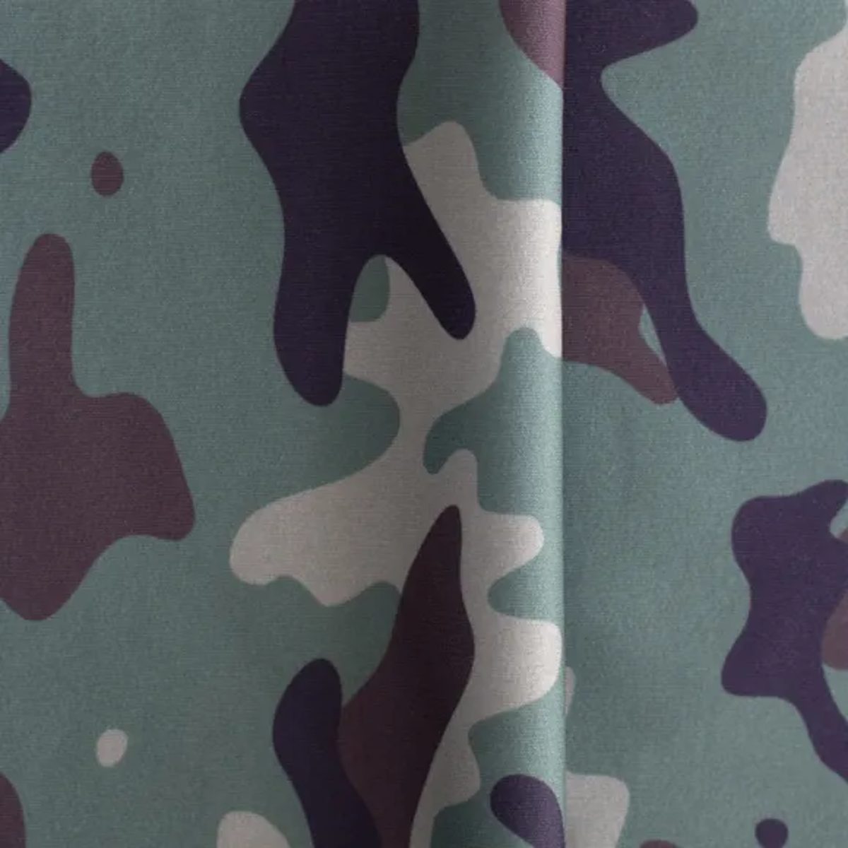 Algodón Perchado Camuflado