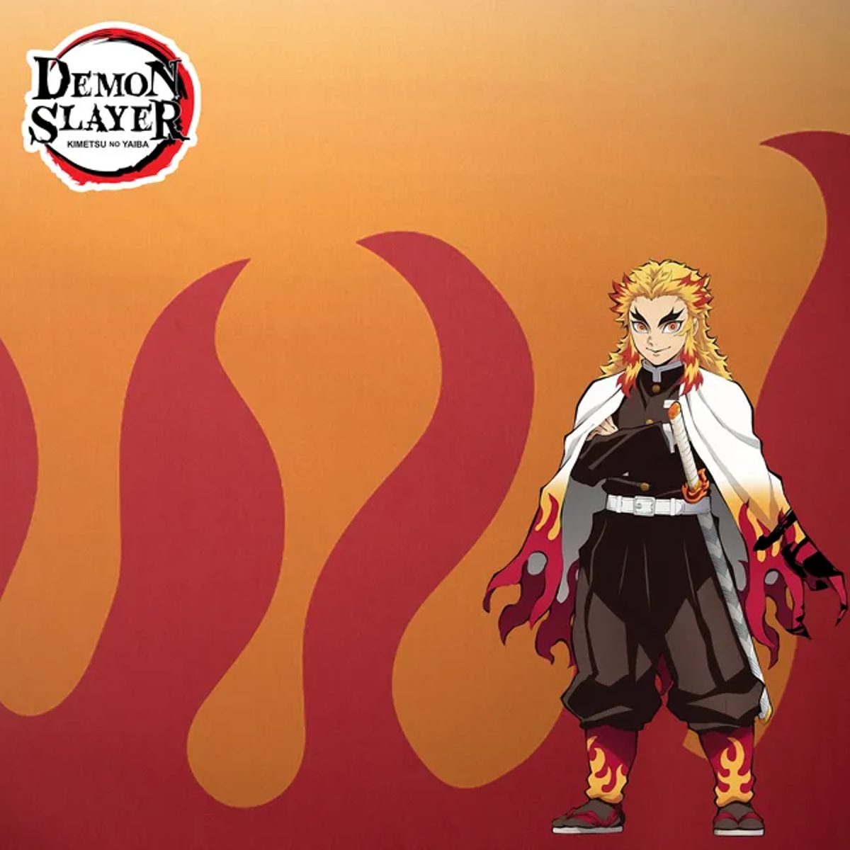 Tela Kimono Disfraz Rengoku Kyojuro | Kimetsu No Yaiba