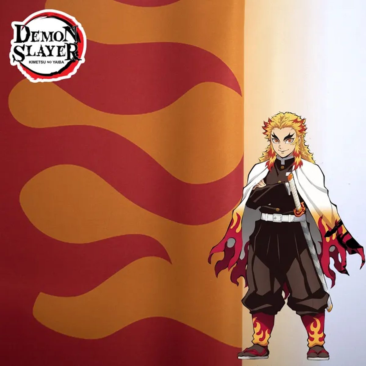 Tela Kimono Disfraz Rengoku Kyojuro | Kimetsu No Yaiba