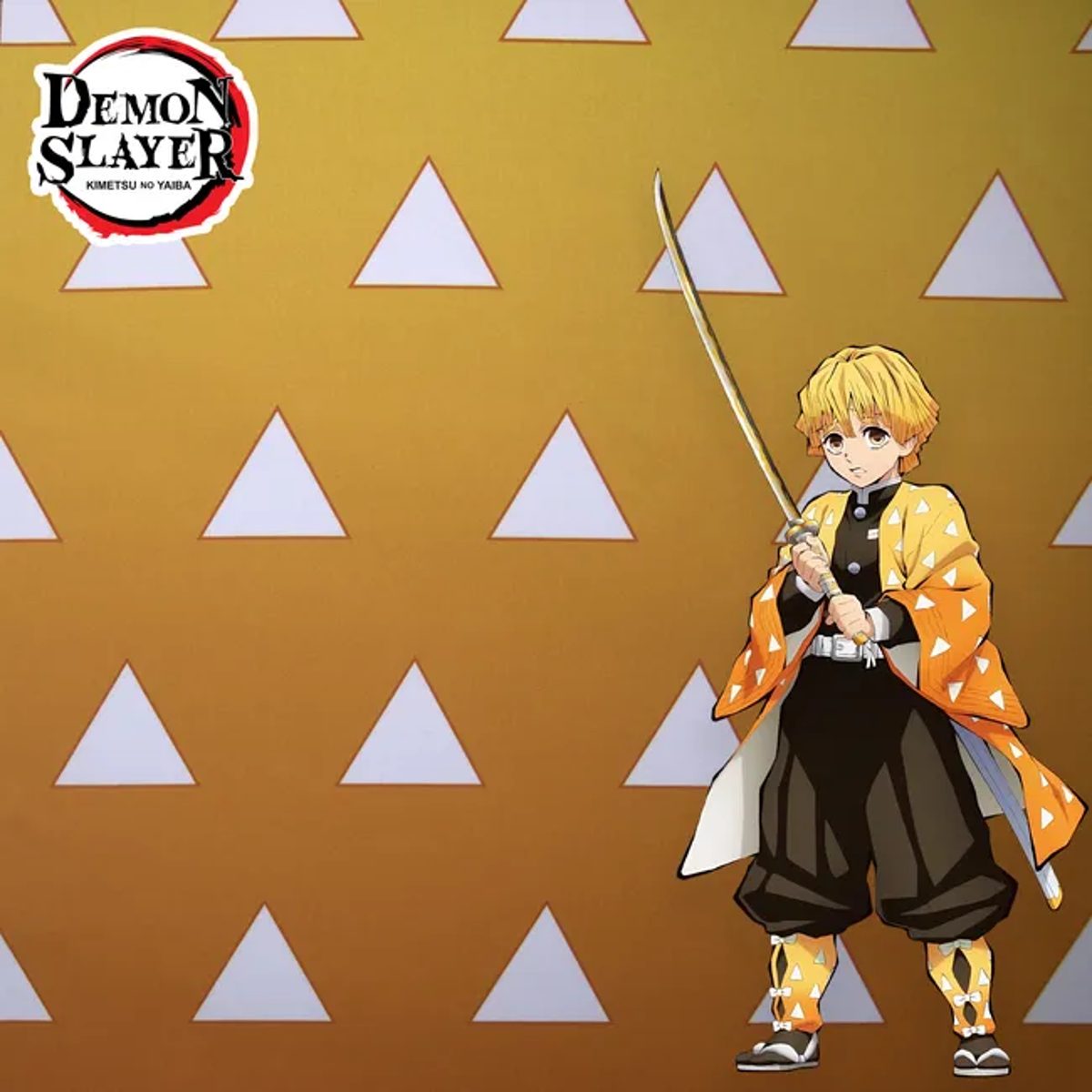 Tela Kimono Disfraz Zenitsu Agatsuma | Kimetsu No Yaiba