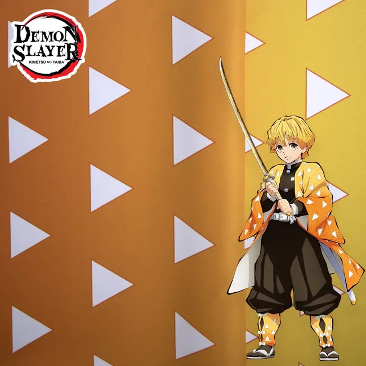 Tela Kimono Disfraz Zenitsu Agatsuma | Kimetsu No Yaiba