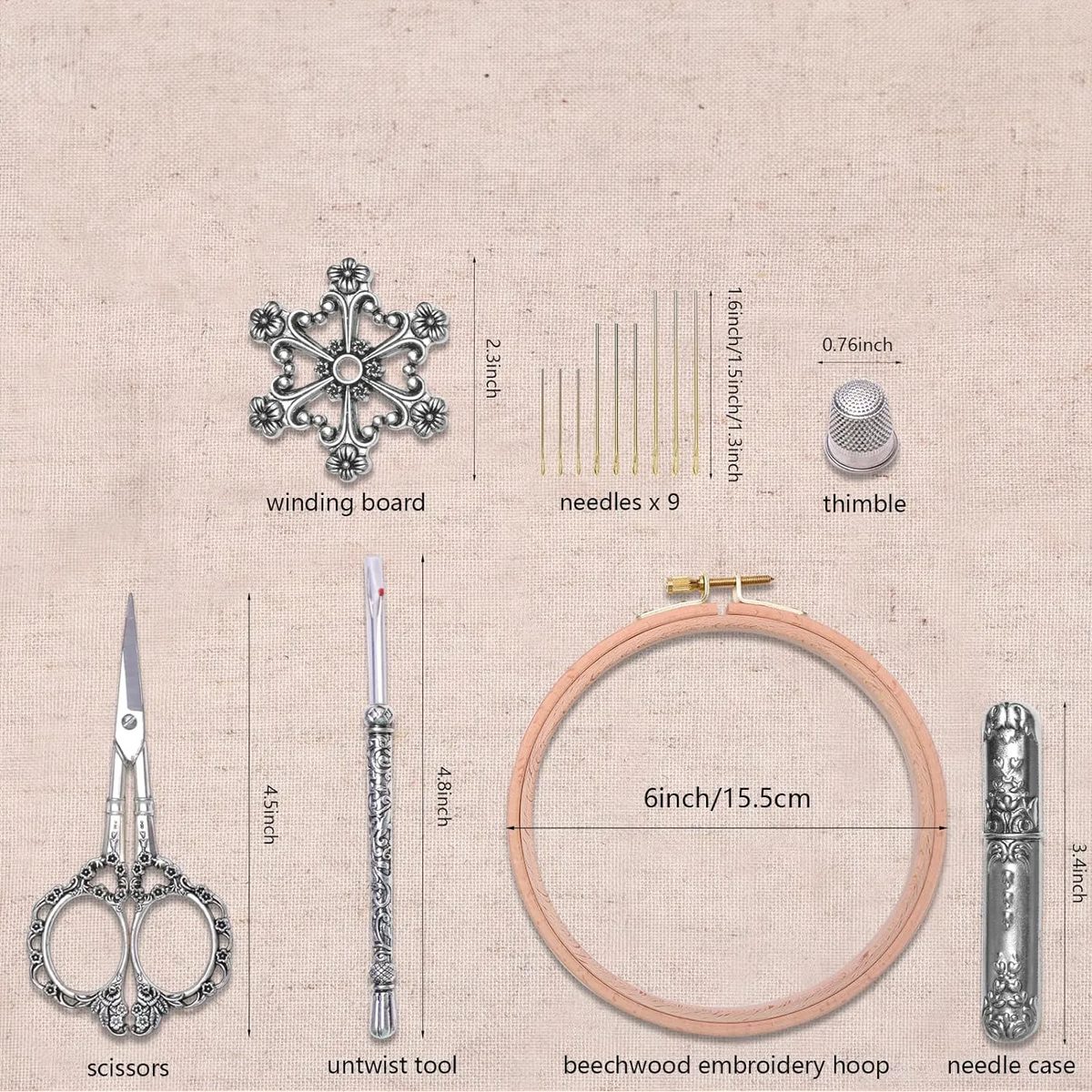 Kit de Bordado Vintage XEmbro