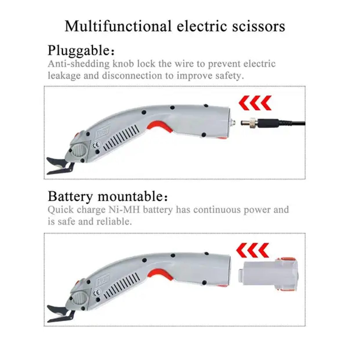 Tijeras Eléctricas Inalámbricas MXBAOHENG Wbt-1