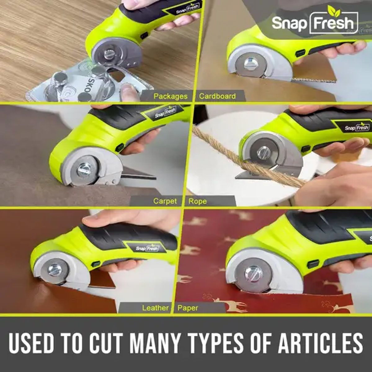Tijeras Eléctricas Inalámbricas SnapFresh 4V