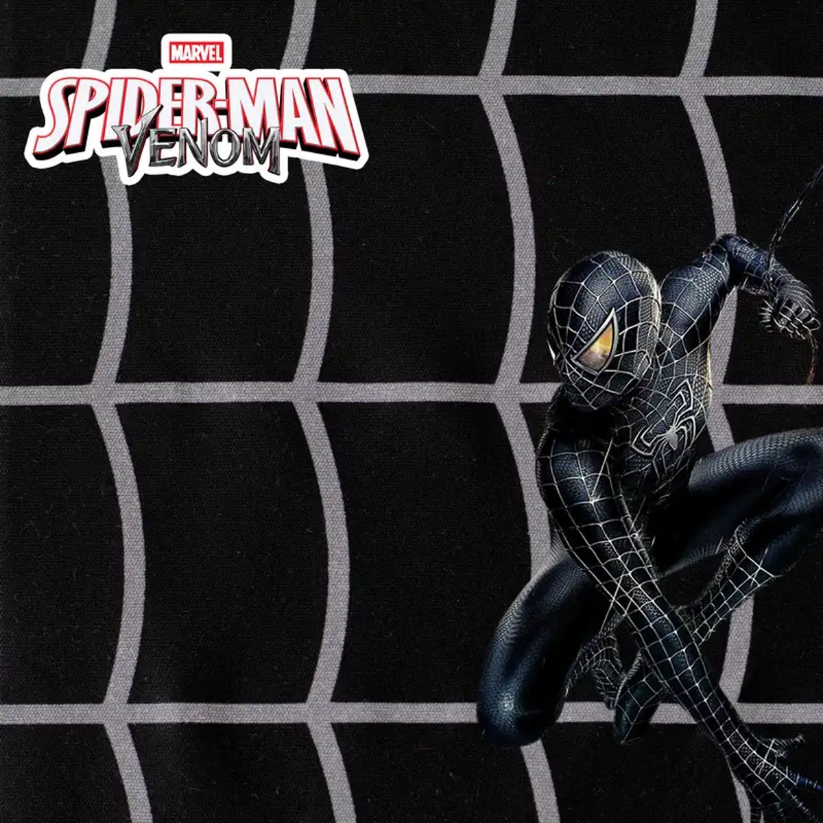 Tela Disfraz Spiderman Negro (Venom)