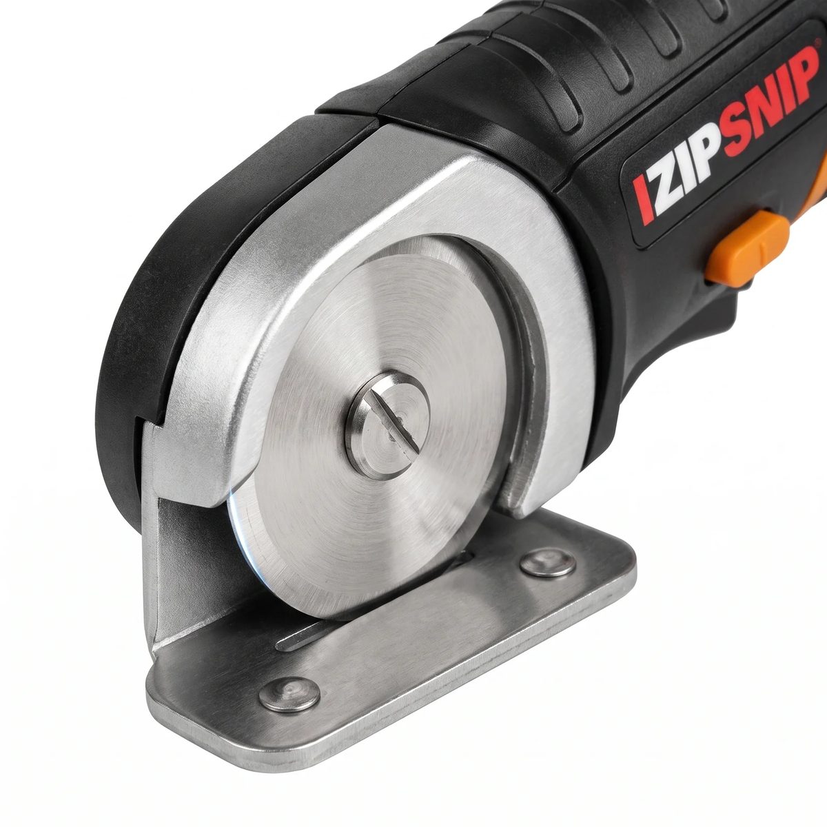 Macro de la cuchilla circular de acero inoxidable y la guía inferior de las tijeras eléctricas WORX ZipSnip