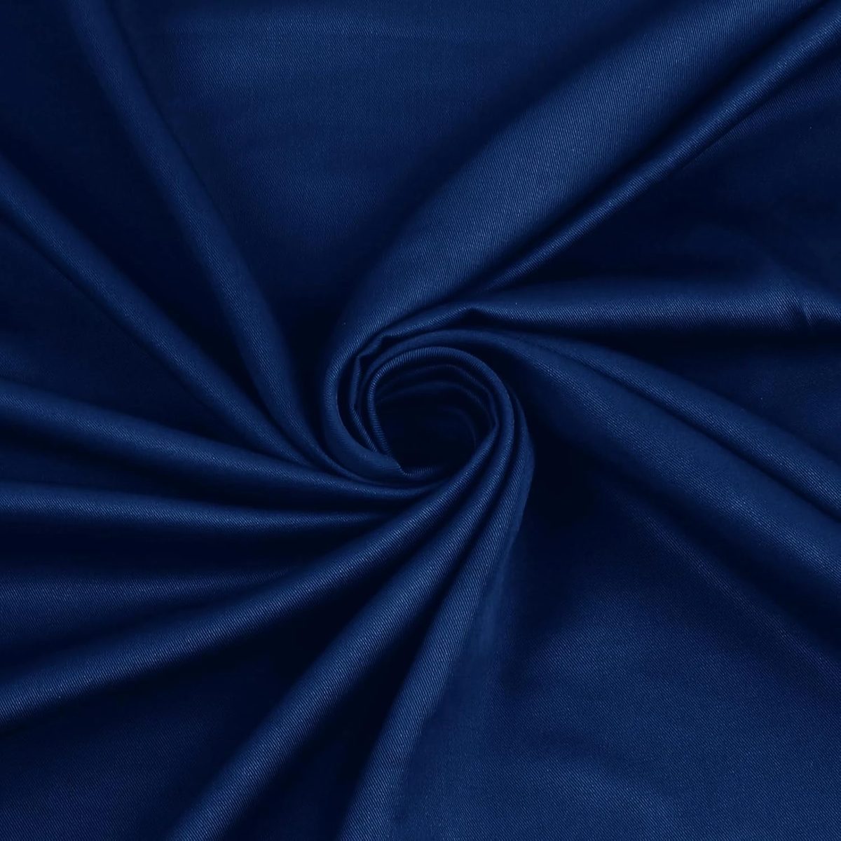 Rayón de bambú color azul oscuro, la foto del proveedor, la tela tal cual llega