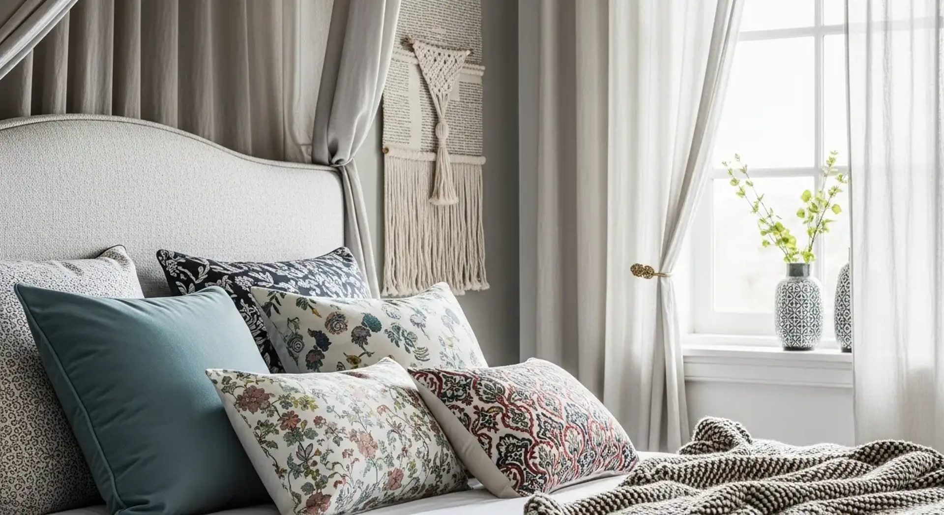Cómo Decorar tu Habitación con Telas: 7 Ideas Geniales para una Transformación Total