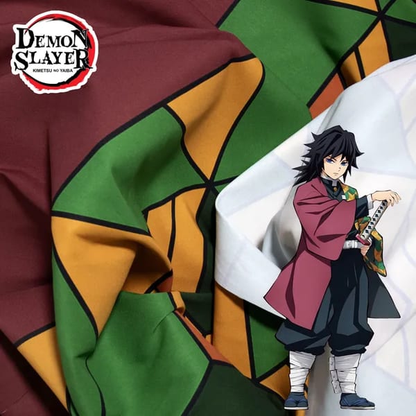 Tela Kimono Disfraz Tomioka Giyu | Kimetsu No Yaiba