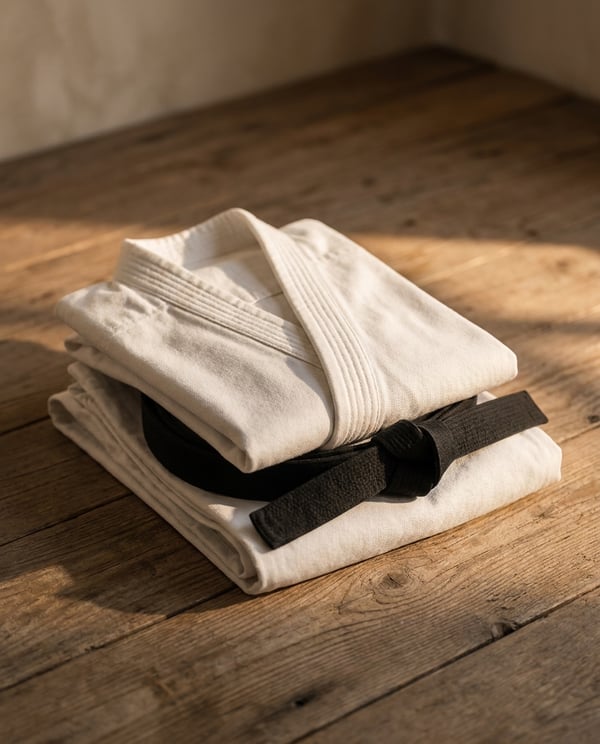 Telas para uniformes de karate