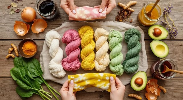 Cómo Teñir Telas en Casa con Tintes Naturales: Guía Paso a Paso ¡Colores Únicos!
